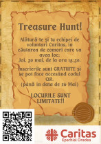 Voluntarii Caritas Eparhial organizează o vânătoare de comori - Treasure Hunt