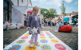 Festivalul Copiilor din Oradea - Naty, Viva, Olla și Pufu King au adus culoare și gust