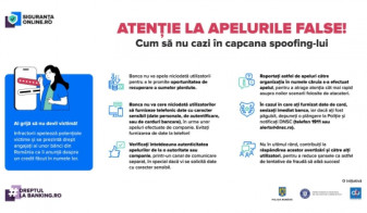 Poliţia Română avertizează asupra riscului de fraudă de tip spoofing - Atenţie la apelurile false!