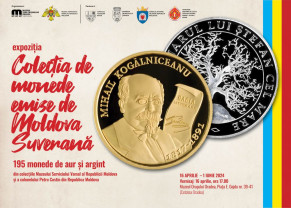 195 de monede de aur și argint din Republica Moldova - O colecție inedită