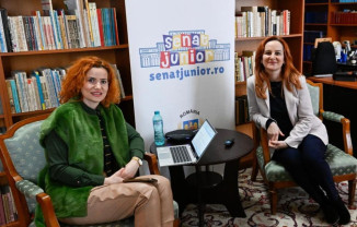 Senatoarea Arina Moș - În dialog cu elevii
