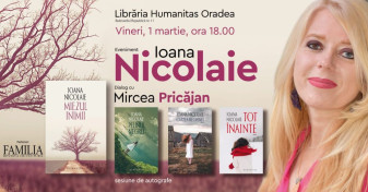 Ioana Nicolaie, în dialog cu Mircea Pricăjan - Discuție despre „Miezul inimii” și trilogia nordului