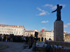 Sub „brațul” ocrotitor al Poetului - Ziua Culturii Naționale, sărbătorită la Oradea
