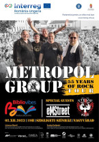 Sâmbătă, 2 decembrie - Concert anivesar trupa Metropol