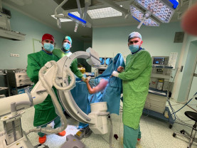 Operație în premieră la Spitalul Județean - Humerus fixat cu o tijă de titan