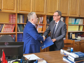 O delegație a Universității din Oradea, în vizită de lucru la Tirana - Acord de parteneriat