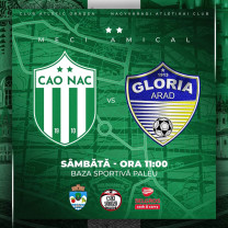Meci amical între două echipe de legendă - CA Oradea își prezintă lotul cu Gloria Arad