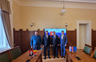Ambasadorul Slovaciei în vizită la Primăria Oradea - Zilele Culturii Slovace, în pregătiri