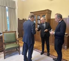 Ambasadorul Regatului Belgiei în România, vizită la Primăria Oradea