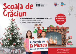 La Muzeul Țării Crișurilor Oradea - Atelierul „Școala de Crăciun”