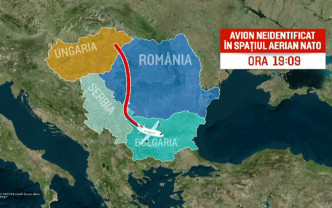 Avionul suspect care a survolat ilegal patru ţări - Abandonat în centrul Bulgariei