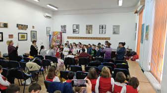 Elevii de la Școala Gimnazială Nr.1 Budureasa - Au descoperit frumusețea muzicii
