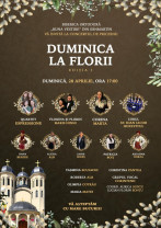 Concert de pricesne la Biserica Ortodoxă „Buna Vestire” din Sânmartin - „Duminica, la Florii”