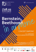 Joi seara, la filarmonică - Bernstein și Beethoven în „armonie”