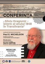 La Universitatea din Oradea - Paul E. Michelson, despre istoricul Silviu Dragomir