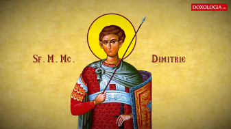 ​Sărbătoarea zilei - Sfântul Mare Mucenic Dimitrie, Izvorâtorul de mir