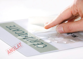 În cazul certificatelor de naștere, căsătorie sau deces - Plastifierea le face nule