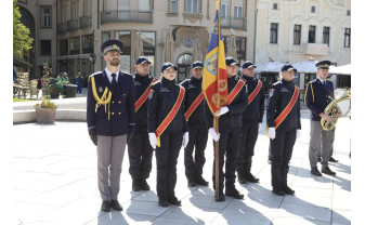 În Piața Unirii din Oradea - 108 frontieriști au depus jurământul