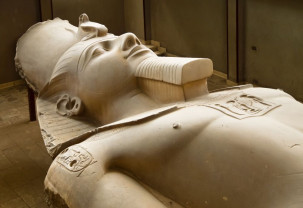 Un fragment dintr-o statuie a faraonului cu cea mai îndelungată domnie - Moştenirea lui Ramses al II-lea