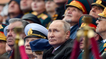 Parada militară din Piaţa Roşie. Putin şi-a expus din nou ideile din realitatea sa paralelă - Mesaje anti-război la televiziunile ruseşti