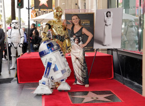 Carrie Fisher a primit postum o stea pe Walk of Fame - Omagiată de Ziua Star Wars