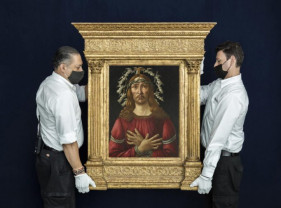 O pictură de Botticelli vândută cu un preţ uriaş la New York - „Omul patimilor” stârneşte duelul ofertelor