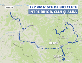 S-a semnat contractul de finanțare pentru Velo Apuseni - Traseu cicloturistic în Bihor, Cluj și Alba