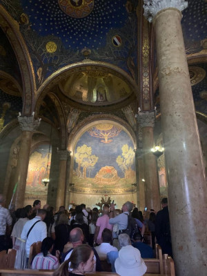 Un pelerinaj  în Țara sfântă (XLIII) - La Biserica Agoniei lui Iisus