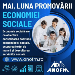 AJOFM Bihor - Mai, luna promovării economiei sociale