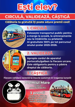 Campania „Validează şi Câştigă cu OTL” - Premii pentru elevii