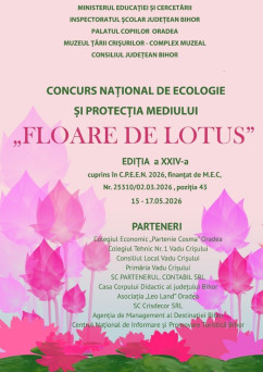 Concursul Național de Ecologie și Protecția Mediului - „Floare de Lotus”, la o nouă ediție