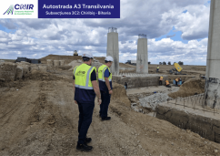 Autostrada Transilvania, lotul Chiribiș–Biharia: Mobilizare intensă pe șantier
