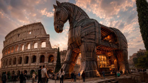 Colosseumul găzduiește cea mai importantă expoziție despre Troia organizată vreodată - Troia și Roma